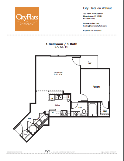 Waterloo floor plan